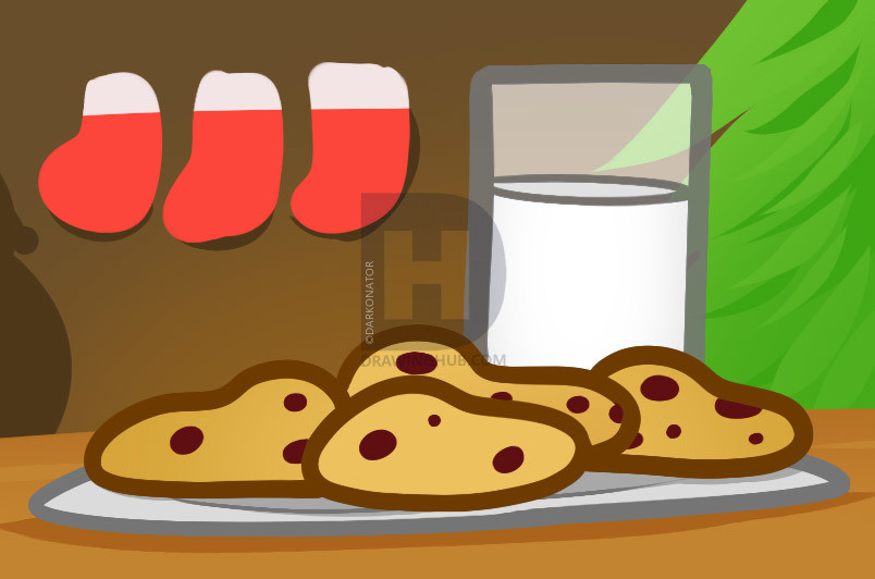 Milk And Cookies Christmas Song
 How To Draw Christmas Cookies Milk And Cookies Step by