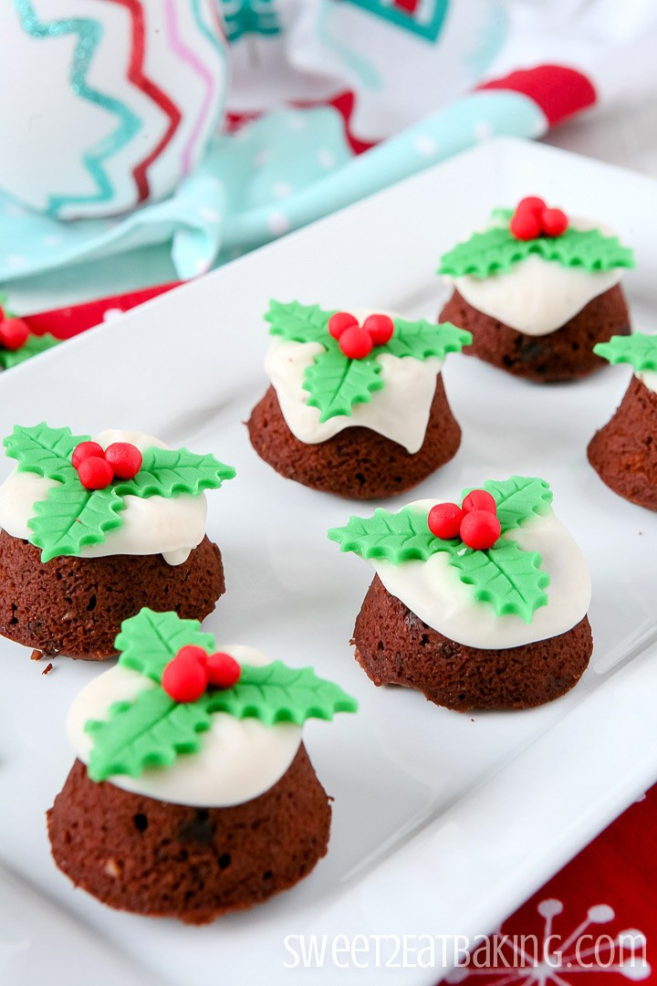 Mini Christmas Cupcakes
 Mini Christmas Pudding Cupcakes Recipe