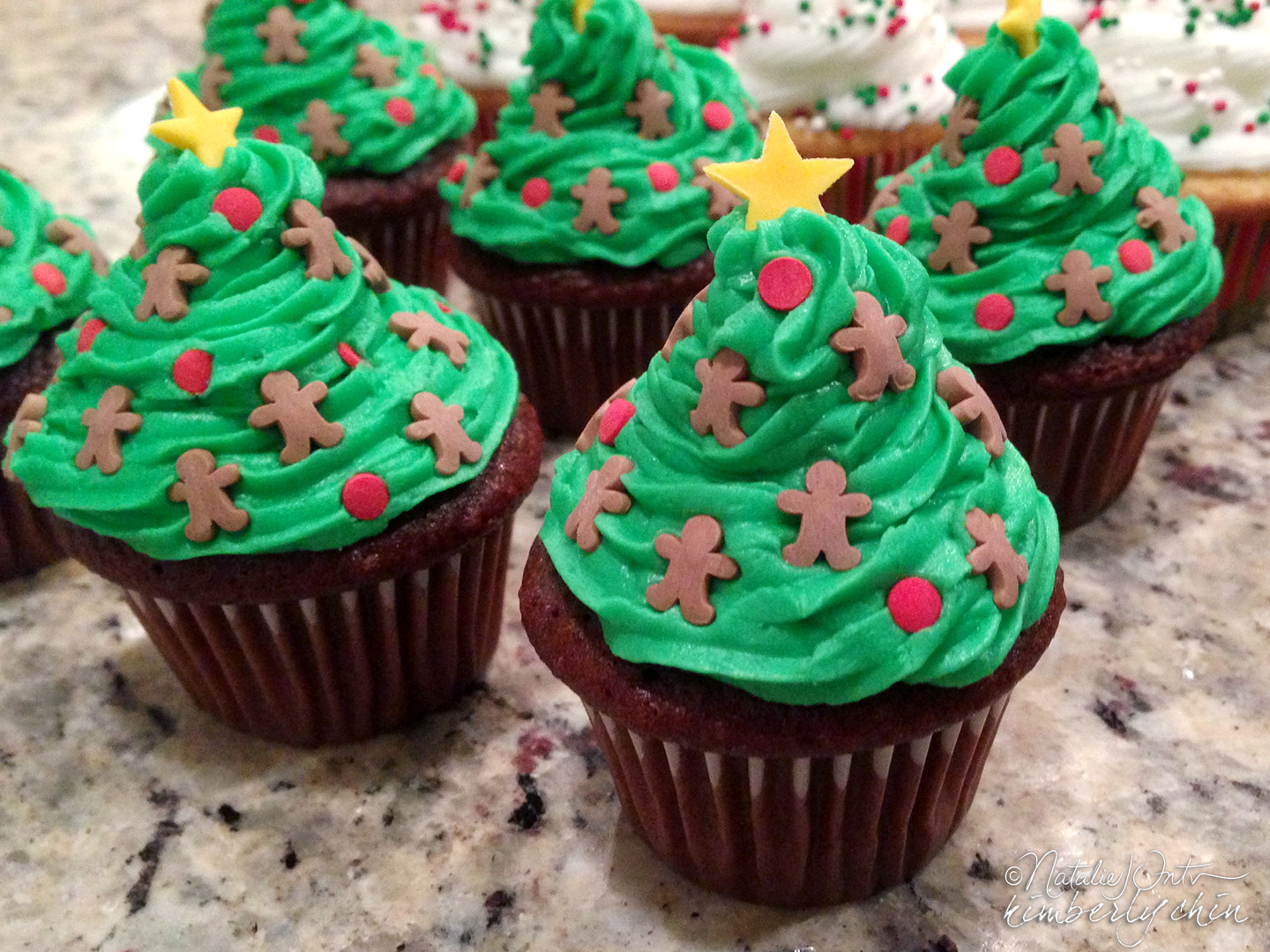 Mini Christmas Cupcakes
 Mini Christmas Cupcakes by Kim and Nat