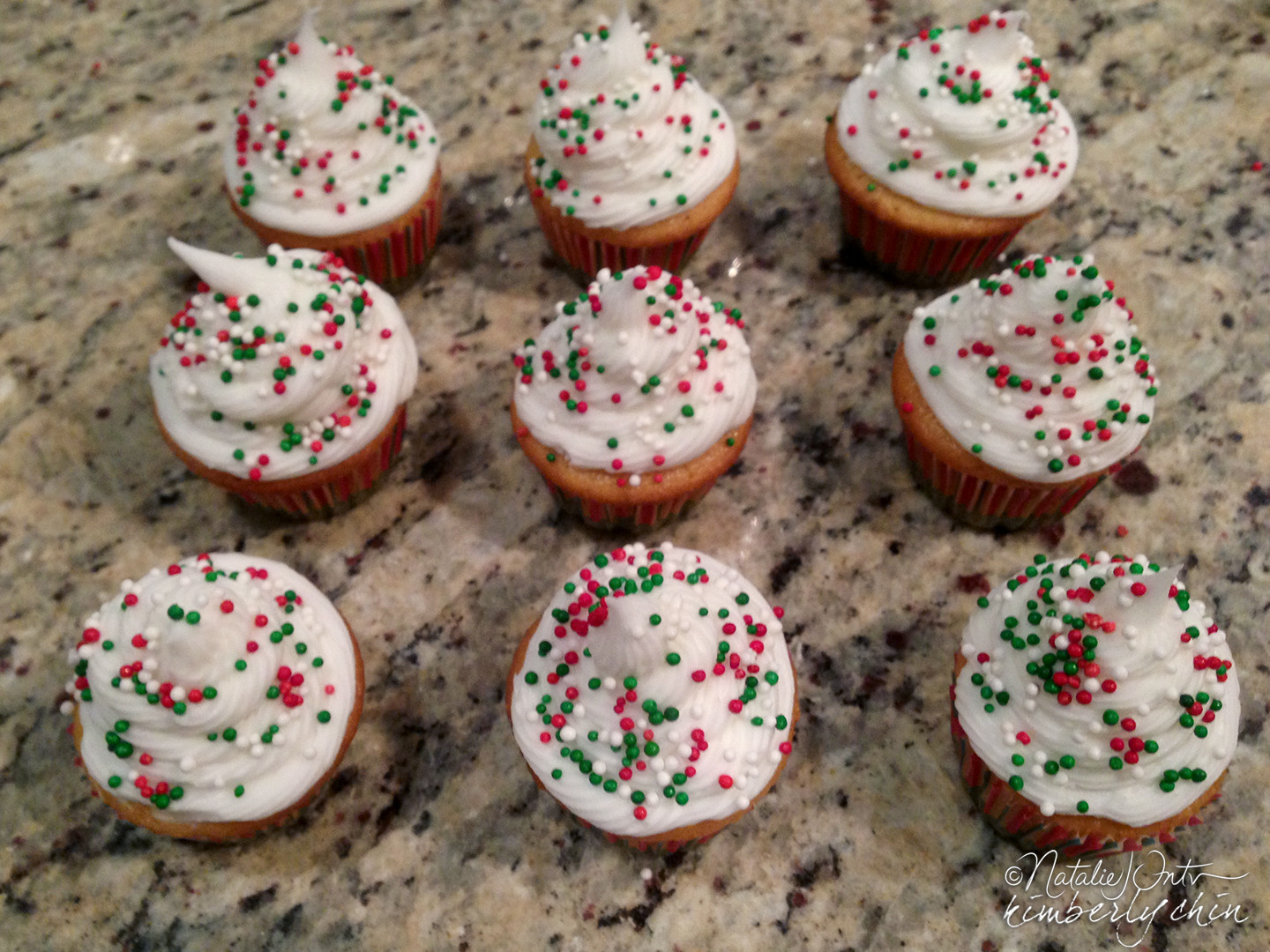 Mini Christmas Cupcakes
 Mini Christmas Cupcakes by Kim and Nat