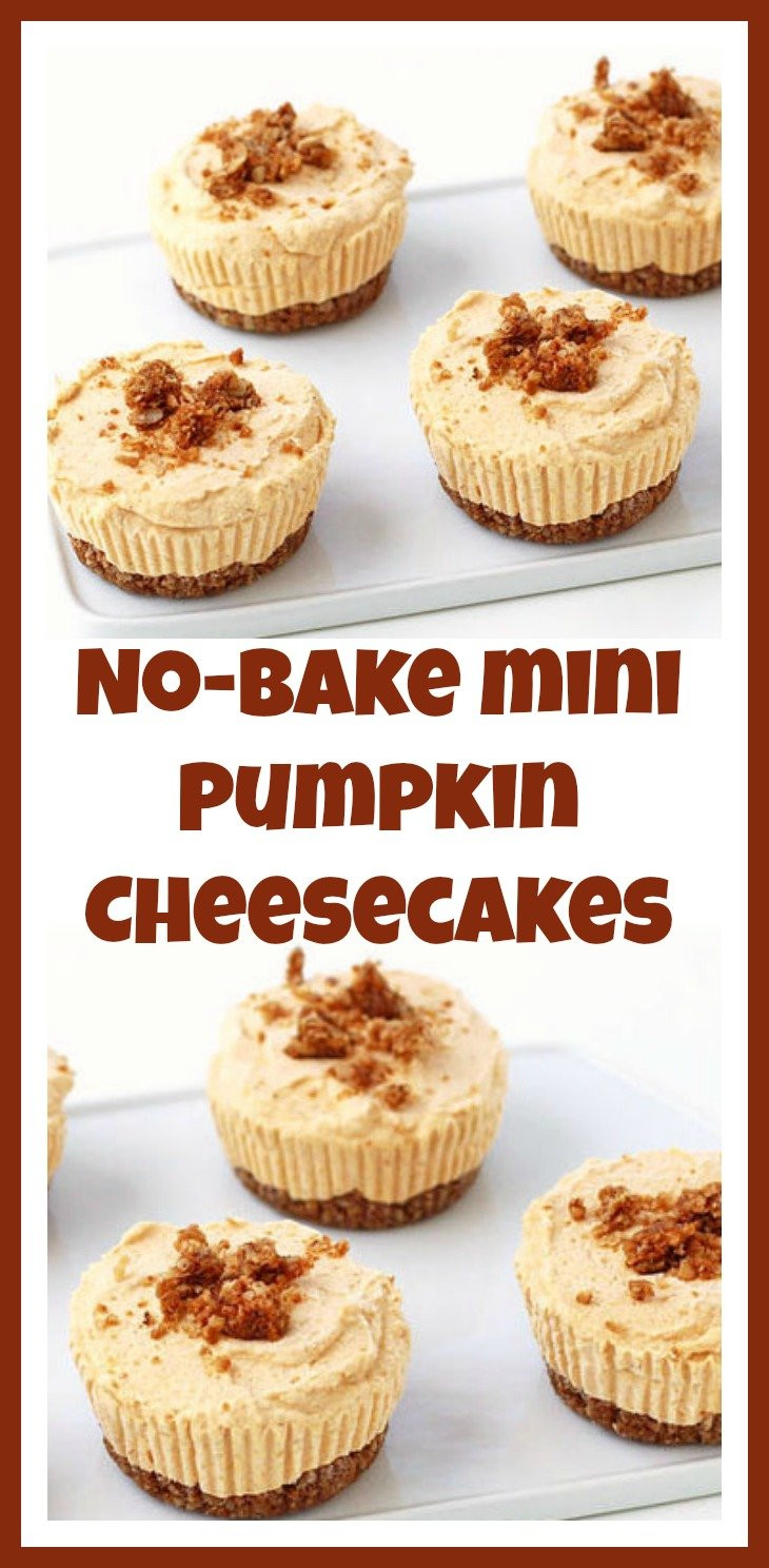 Mini Fall Desserts
 Fall Pumpkin Desserts Pumpkin Tart & No Bake Pumpkin