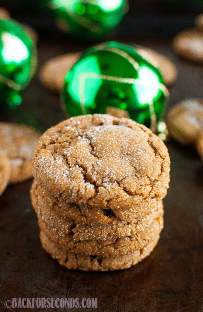 Molasses Christmas Cookies
 Best Chewy Molasses Cookies Back for Seconds