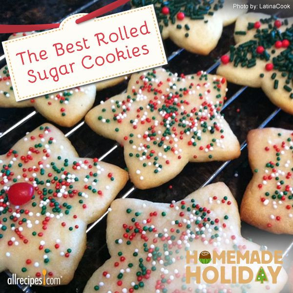 Most Popular Christmas Cookies Recipes
 The Best Rolled Sugar Cookies