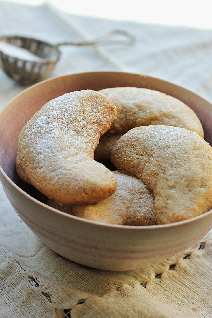 New York Times Christmas Cookies
 Cardamom Walnut Crescents Lisa Nicklin for The New