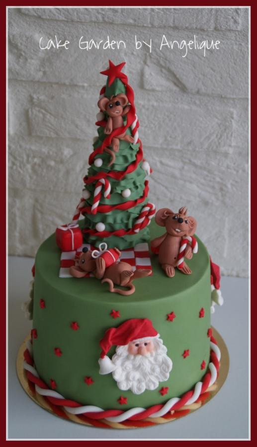 Night Before Christmas Cakes
 It was the night before christmas cake by Cake Garden