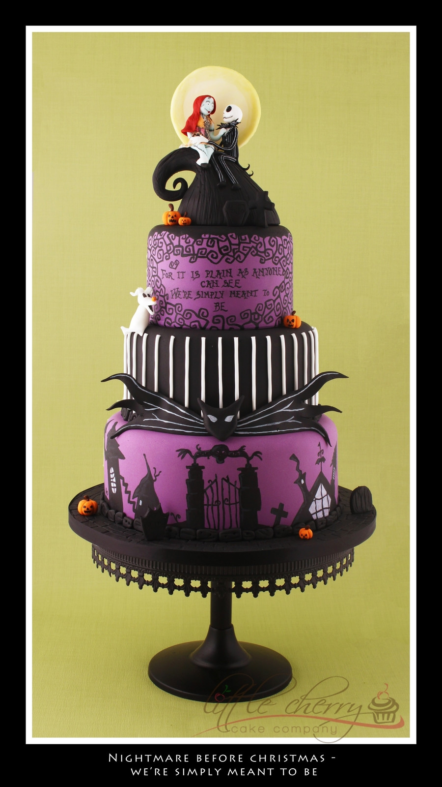 Night Before Christmas Cakes
 Nightmare Before Christmas Wedding Cake CakeCentral