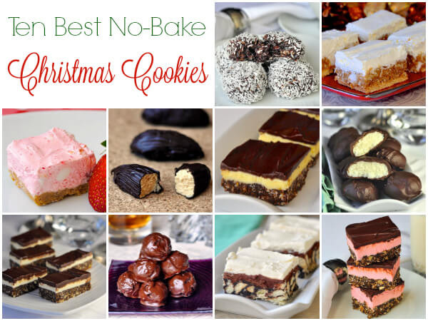 No Bake Christmas Cookies
 10 Best No Bake Christmas Cookies freezer friendly too