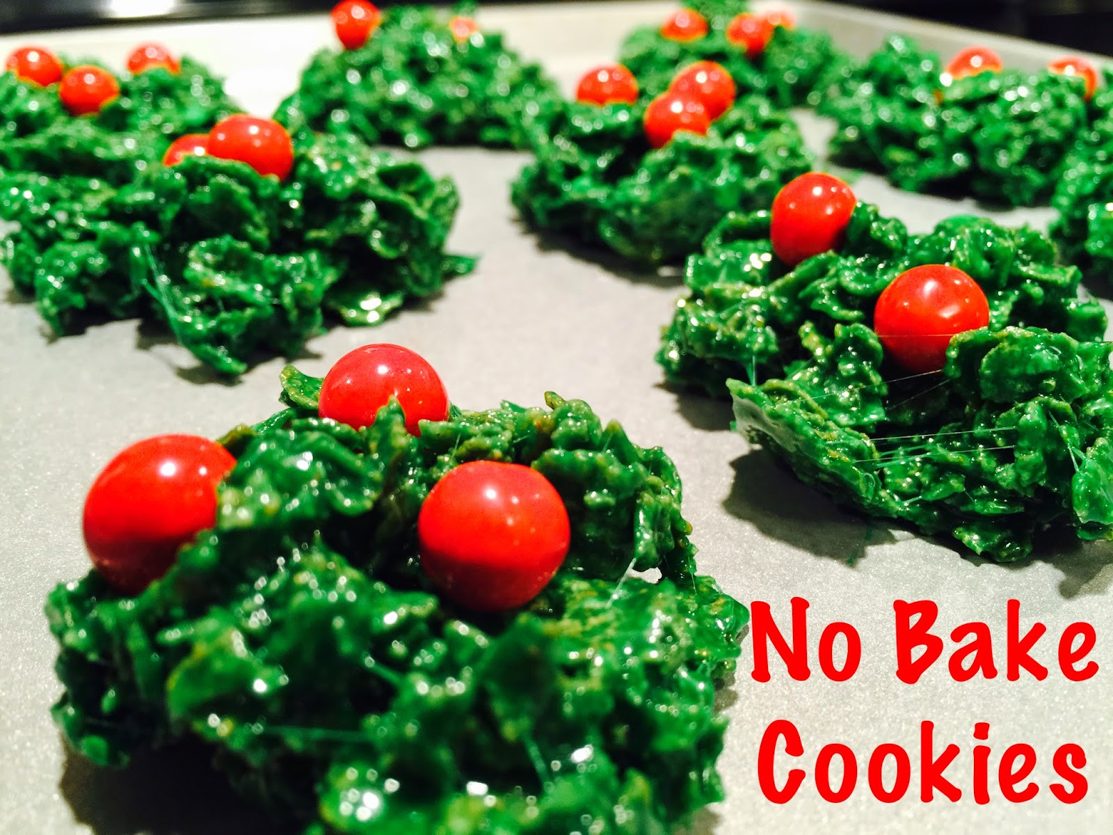 No Bake Christmas Cookies
 Everything Kelly Jean No Bake Holiday Cookies
