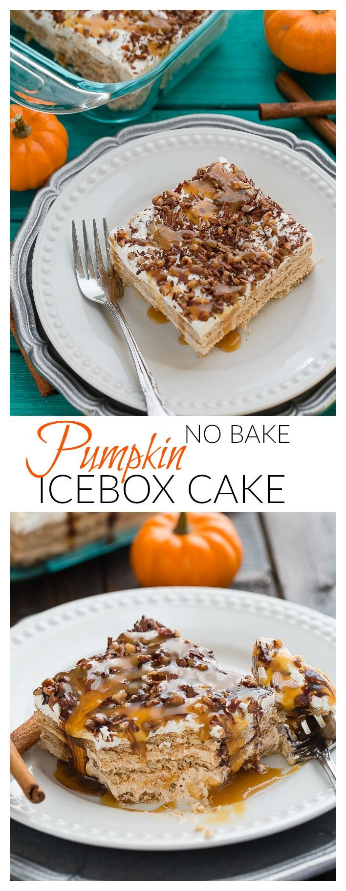 No Bake Fall Desserts
 Easy No Bake Pumpkin Icebox Cake Recipe