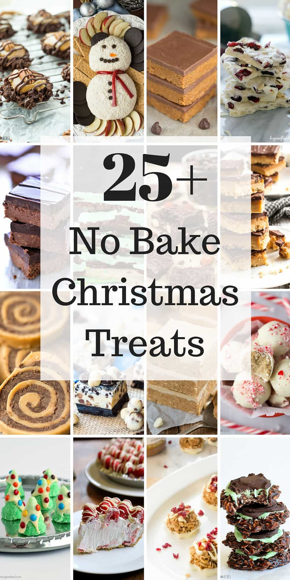 No Baking Christmas Treats
 25 No Bake Christmas Treats Easy Christmas cookies