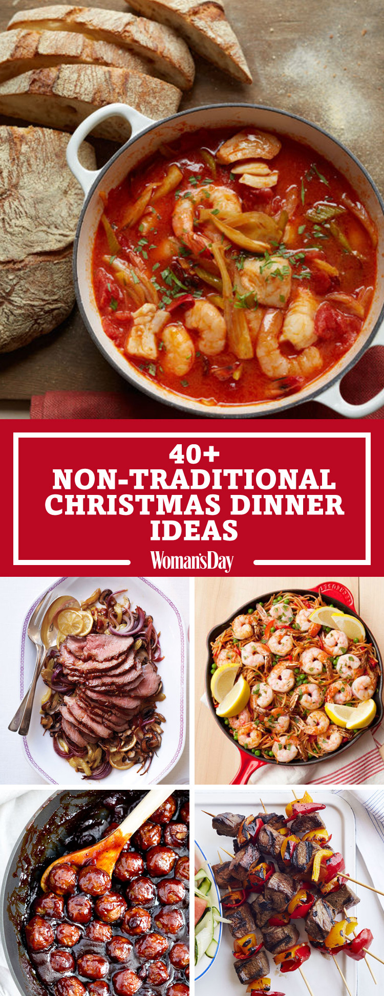Non Traditional Christmas Dinner Ideas
 40 Easy Christmas Dinner Ideas Best Recipes for