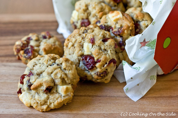 Oatmeal Christmas Cookies
 Recipe Oatmeal Cranberry White Chocolate Chunk Cookies