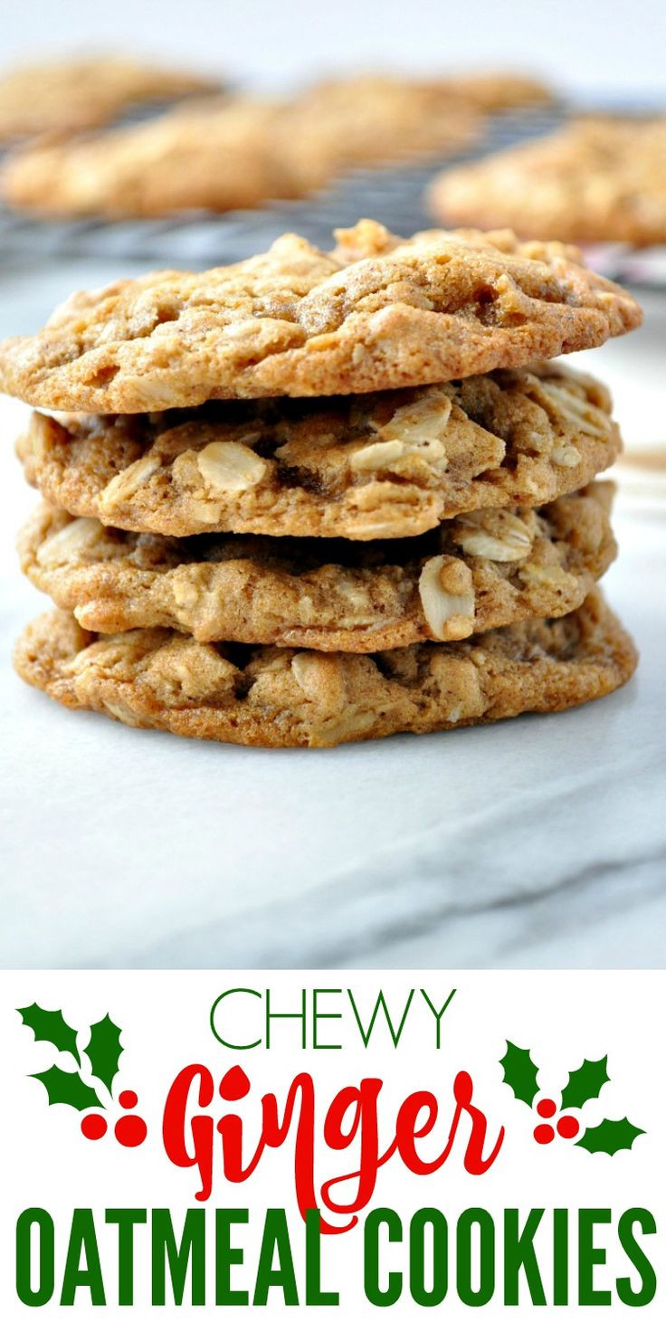 Oatmeal Christmas Cookies
 1000 images about Cookies on Pinterest