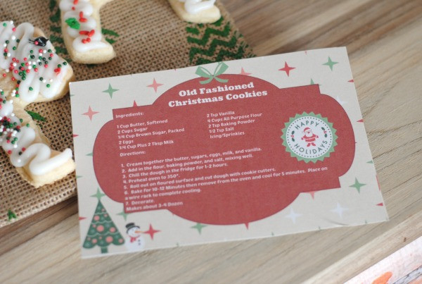 Old Fashioned Christmas Cookies Recipe
 Holiday Treats Old Fashioned Christmas Cookies & Free