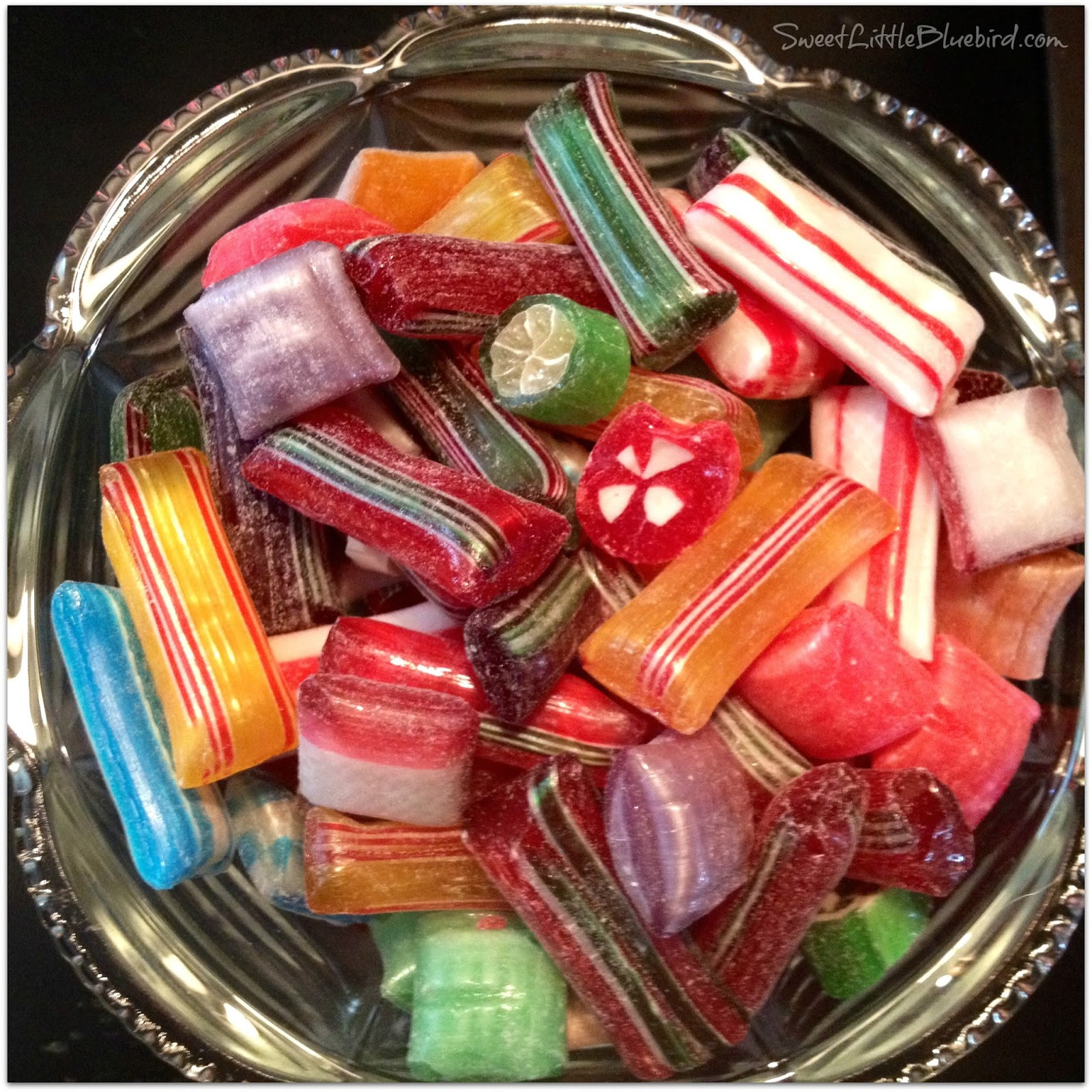 Old Fashioned Filled Christmas Candy
 Sweet Little Bluebird Old Fashioned Holiday Christmas Candy