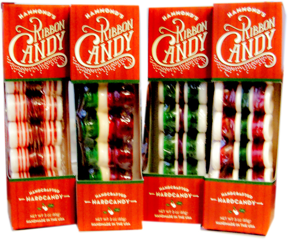 Old Fashioned Ribbon Christmas Candy
 Christmas Ribbon Candy Strips