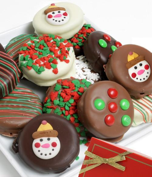 Oreo Christmas Cookies
 Chocolate Covered pany