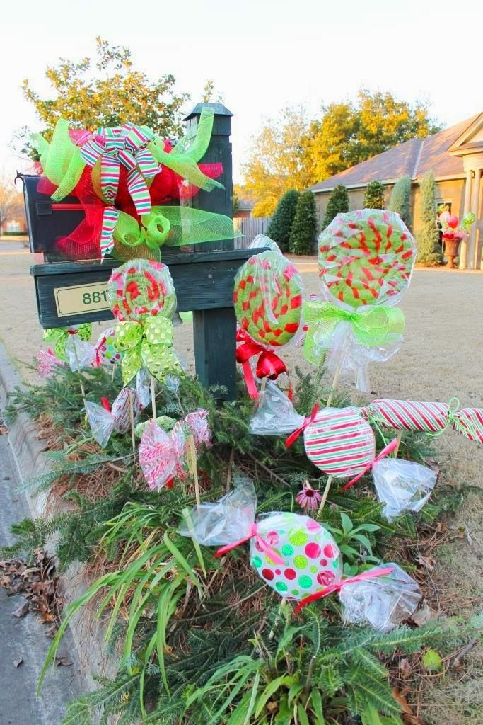 Outdoor Christmas Candy Decorations
 25 best ideas about Candy decorations on Pinterest