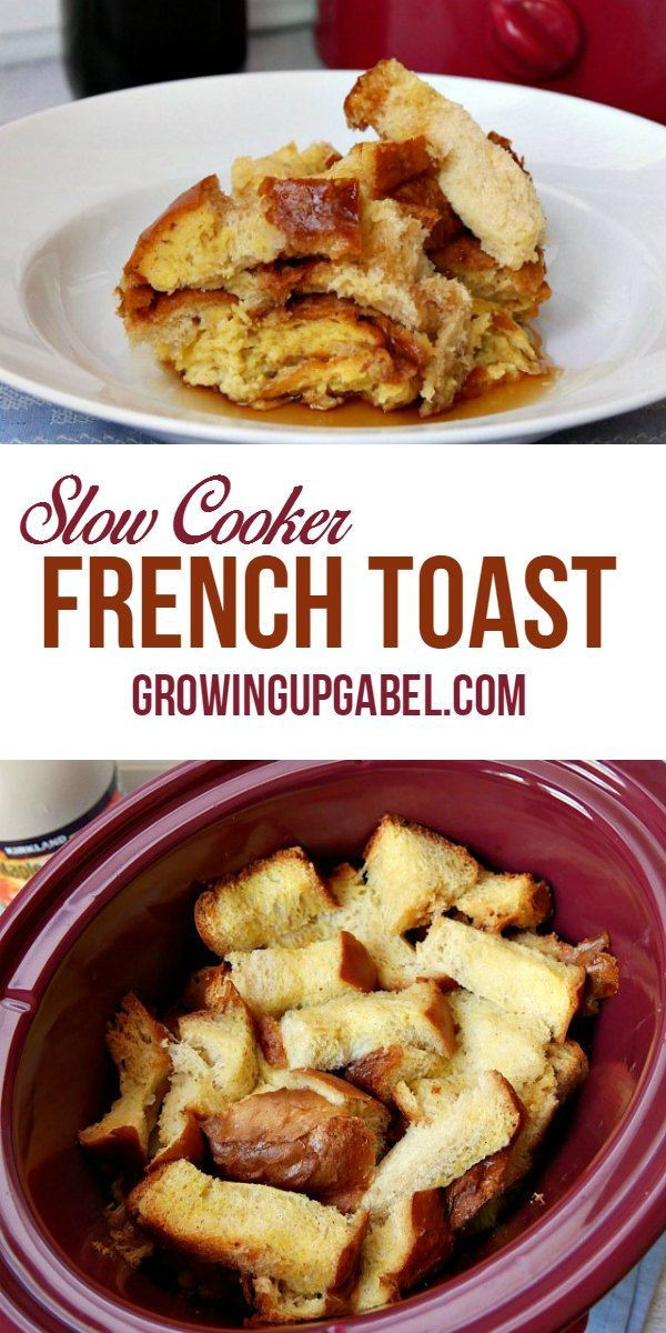 Overnight Crock Pot French Toast Great For Christmas Morning
 Best 25 Crock pot french toast ideas on Pinterest