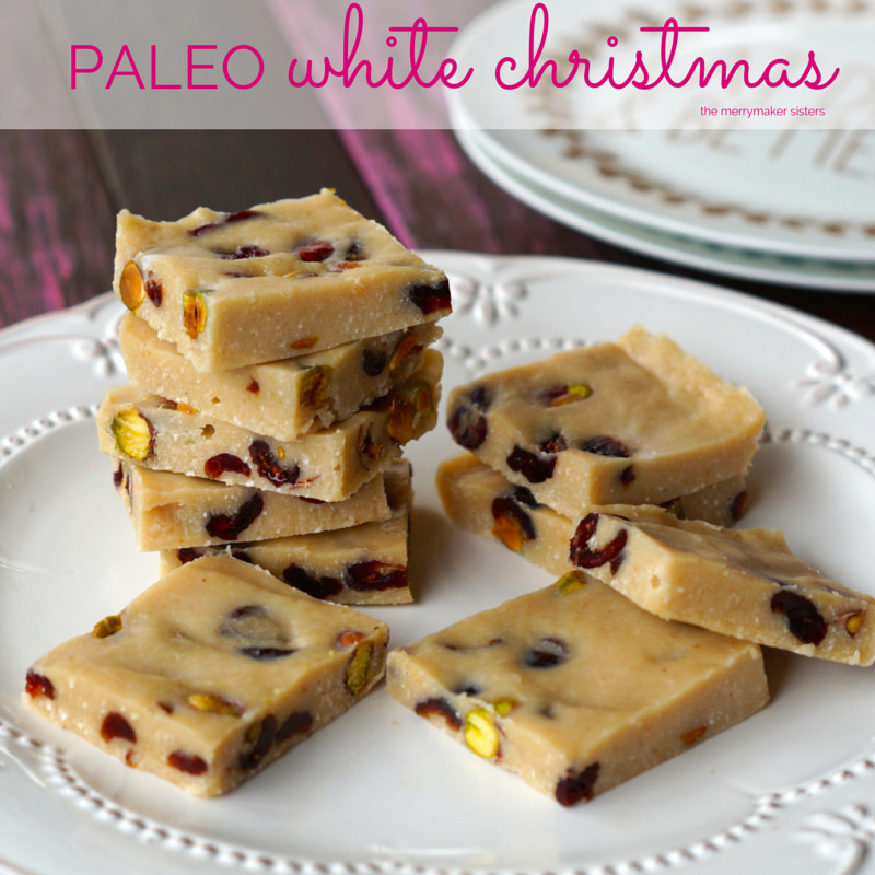 Paleo Christmas Desserts
 Paleo White Christmas Slice