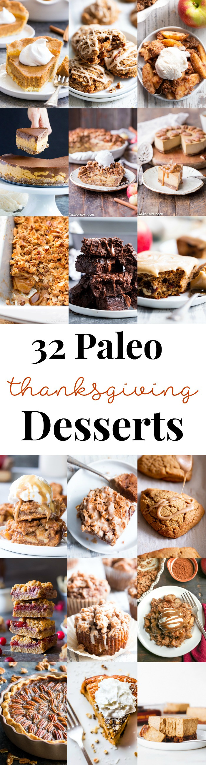 Paleo Thanksgiving Dessert
 32 Paleo Thanksgiving Desserts