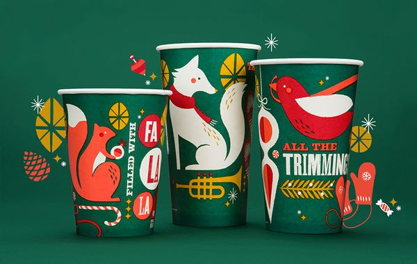 Panera Bread Christmas
 Enchanting Christmas Cups Panera Bread Holiday Branding