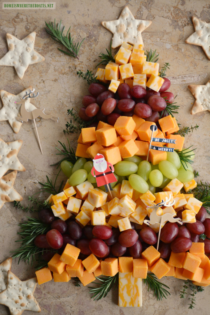 Party Appetizers Christmas
 Easy Holiday Appetizer Christmas Tree Cheese Board – Home