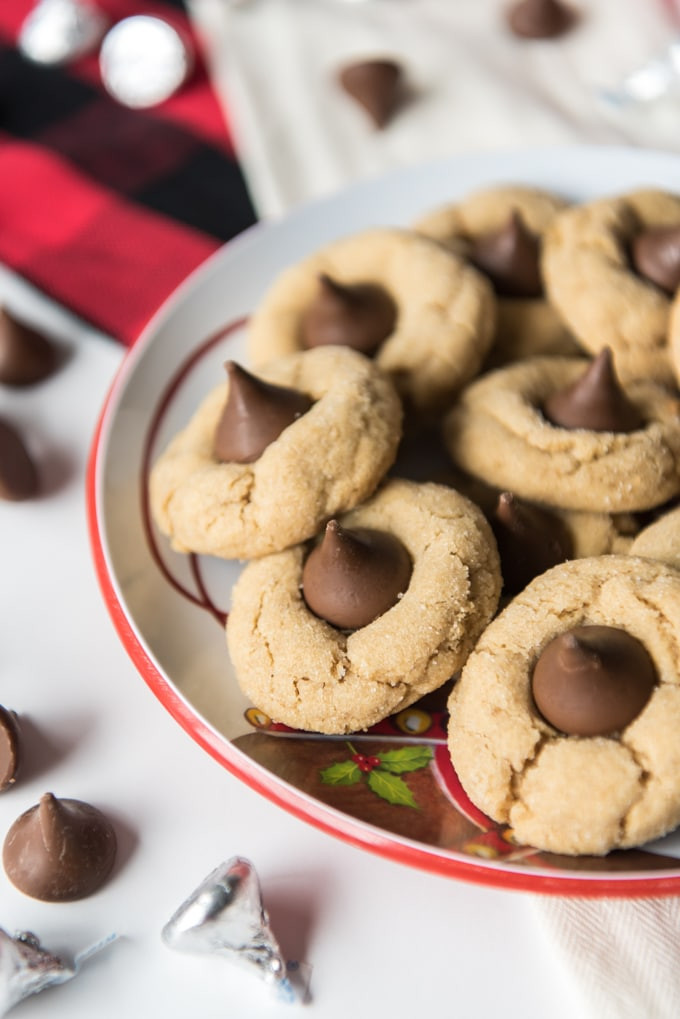 Peanut Butter Christmas Cookies
 Perfect Peanut Butter Blossoms House of Nash Eats
