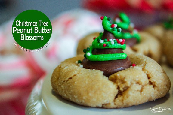 Peanut Butter Christmas Cookies
 12 Days of Cookies Day 2 Christmas Tree Peanut Butter