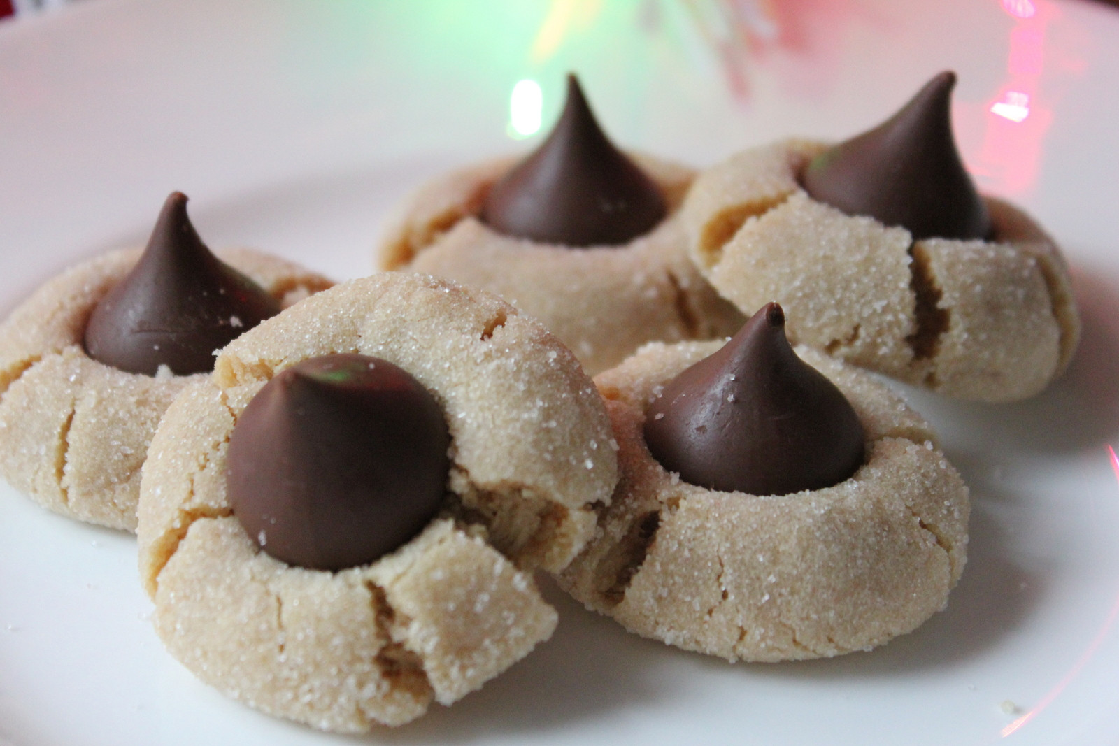 Peanut Butter Christmas Cookies
 Punkie Pie s Place Peanut Butter Blossom Cookies A