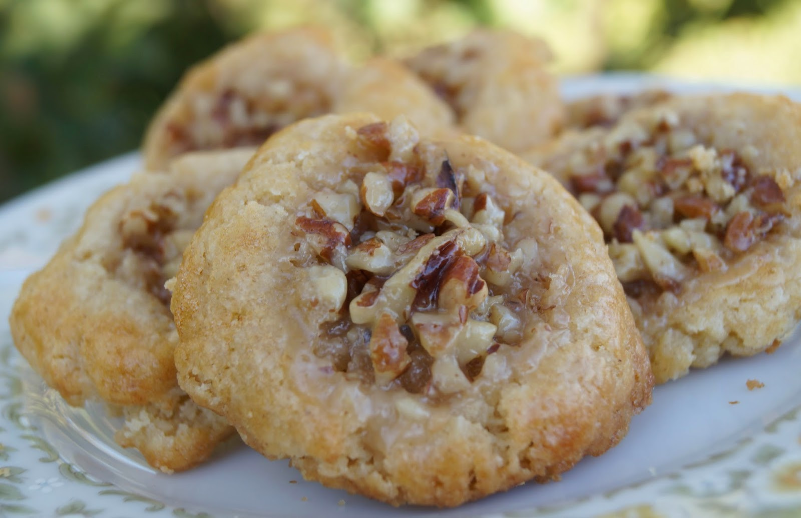 Pecan Christmas Cookies
 In the Kitchen with Jenny Pecan Pie Thumbprint Cookies