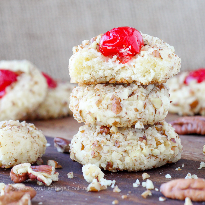 Pecan Christmas Cookies
 Cherry Pecan Cookies American Heritage Cooking