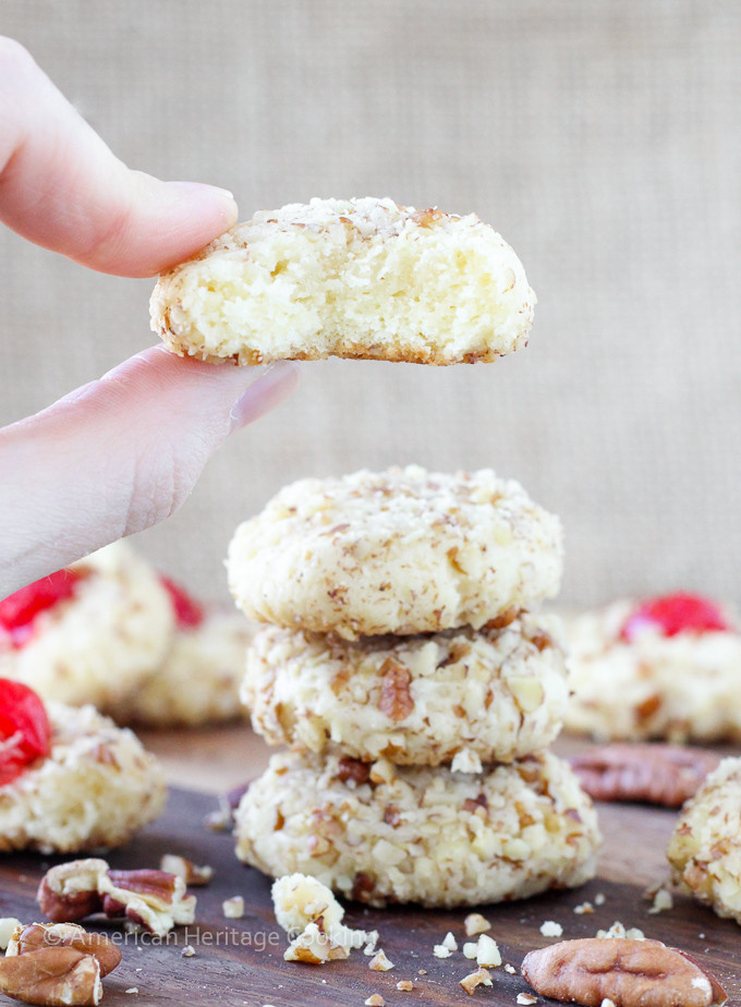 Pecan Christmas Cookies
 Cherry Pecan Cookies American Heritage Cooking