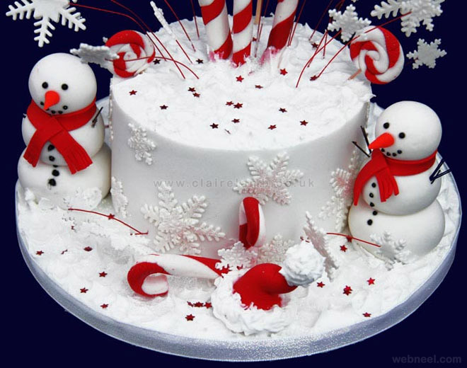 Picture Of Christmas Cakes
 25 Beautiful Christmas Cake Decoration Ideas and design