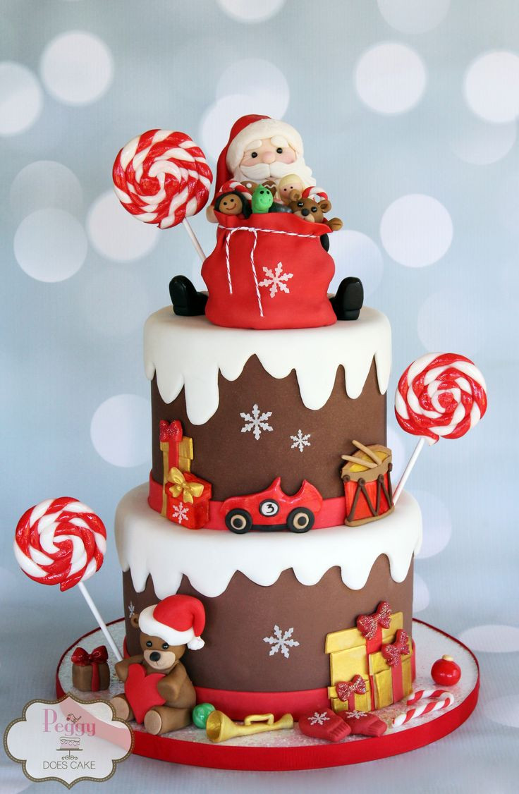 Picture Of Christmas Cakes
 1000 ideas about Santa Cake on Pinterest