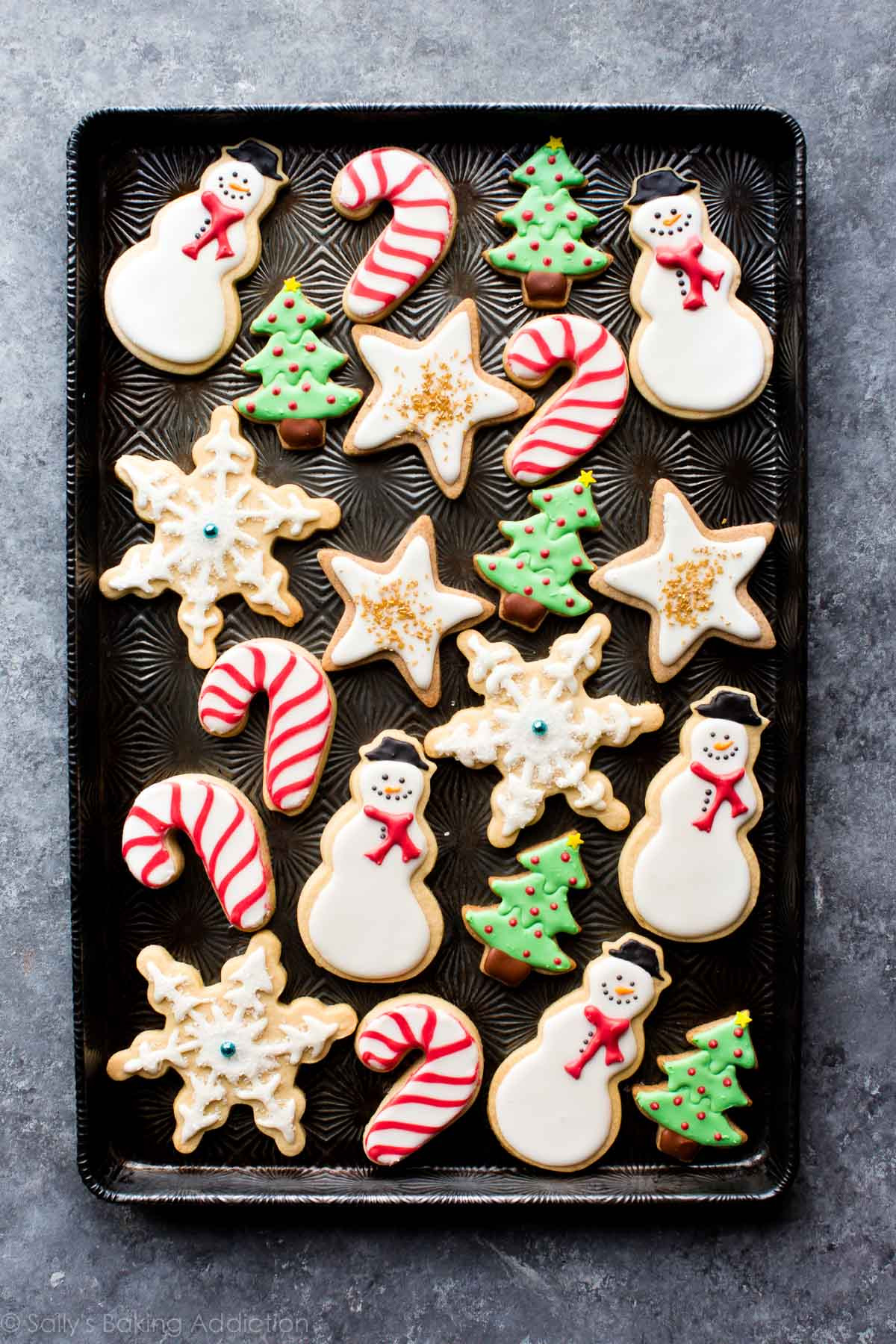 Pictures Of Christmas Cookies Decorated
 1 Sugar Cookie Dough 5 Ways to Decorate Sallys Baking