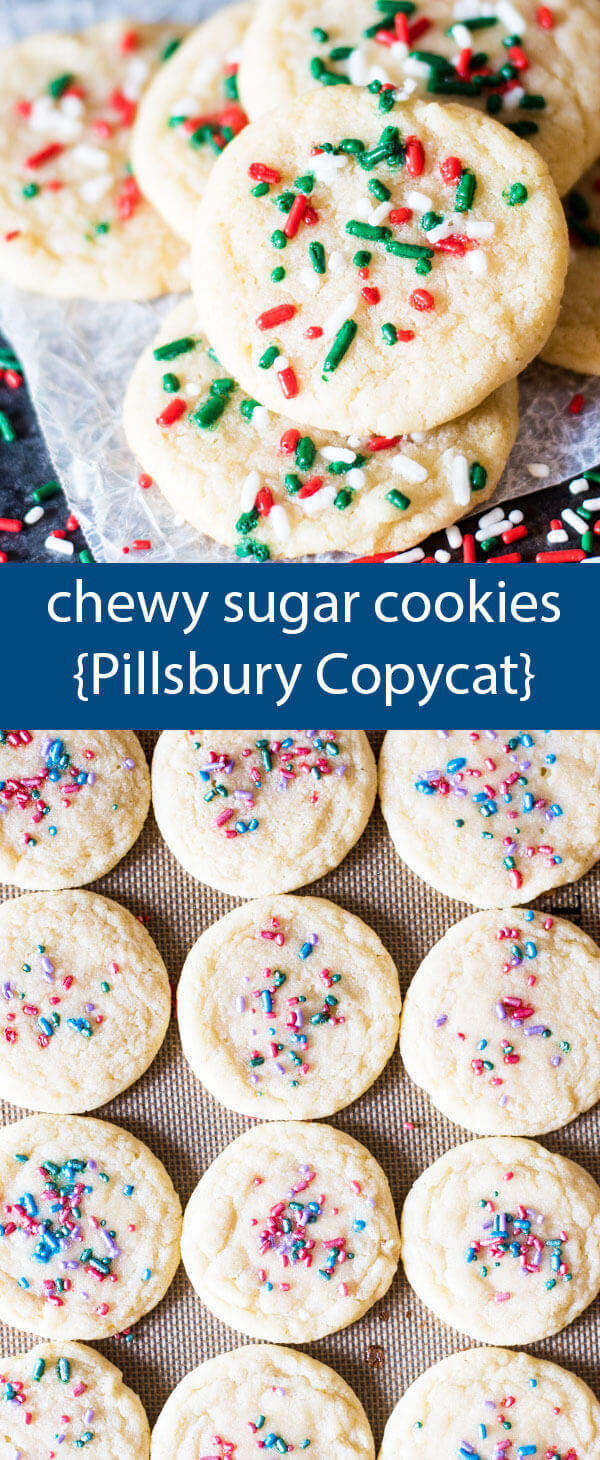 Pillsbury Christmas Sugar Cookies
 Chewy Sugar Cookies Recipe Pillsbury Copycat Easy Sugar