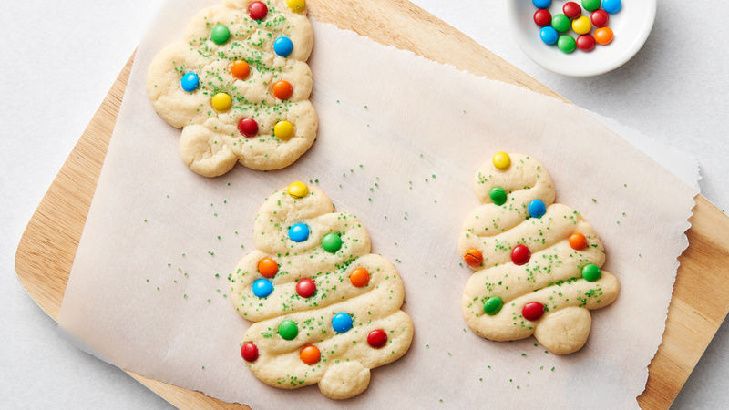 Pillsbury Christmas Tree Cookies
 Swirly Christmas Tree Cookies Recipe Pillsbury