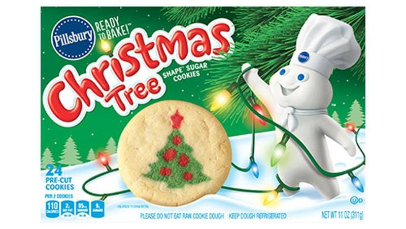 Pillsbury Sugar Cookies Christmas
 Pillsbury™ Shape™ Christmas Tree Sugar Cookies Pillsbury