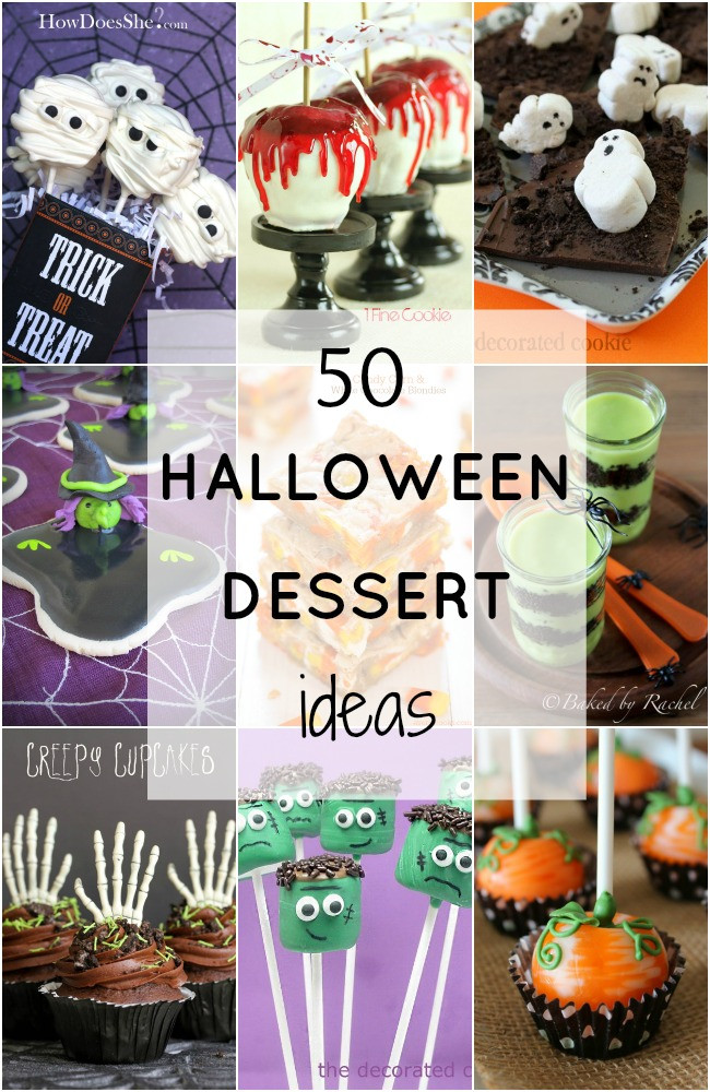 Pinterest Halloween Desserts
 50 Fabulous Halloween Desserts