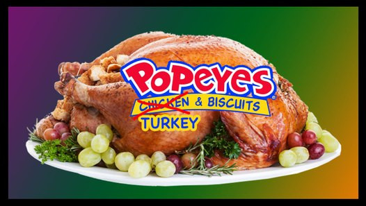 Popeyes Thanksgiving Dinner
 Thanksgiving at Popeyes Food Feeder Video Dailymotion