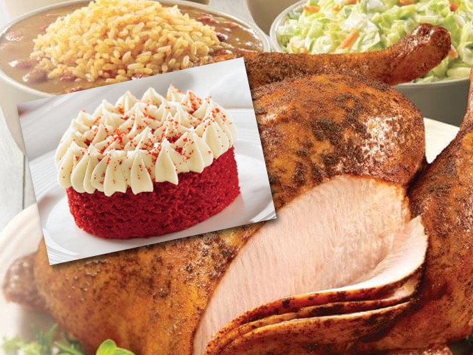 Popeyes Thanksgiving Turkey
 Popeyes Cajun Turkeys And New Red Velvet Cake Now