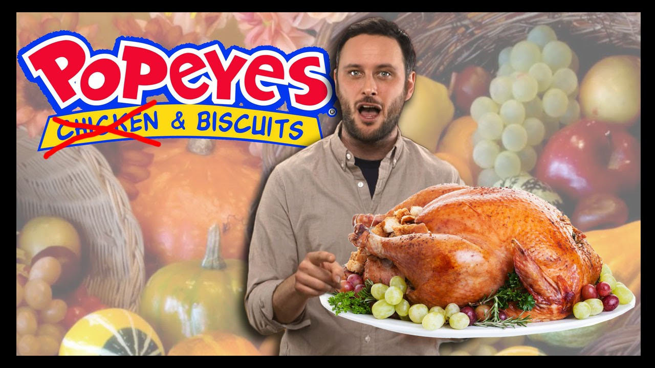 Popeyes Thanksgiving Turkey
 Thanksgiving at Popeyes Food Feeder