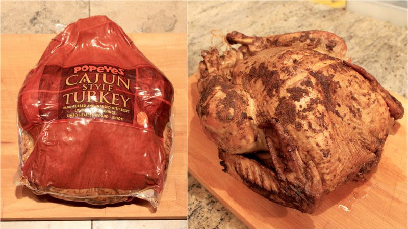 Popeyes Turkey Thanksgiving
 Popeyes’ Cajun turkey is tastier than whatever you’re