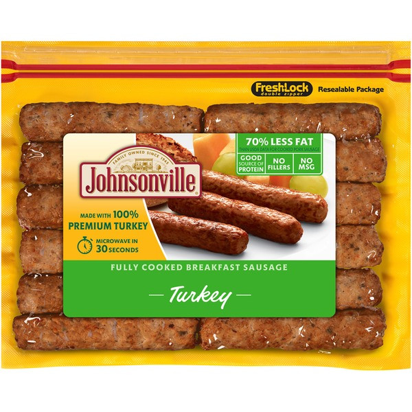 Pre Cooked Thanksgiving Dinner Walmart
 Johnsonville Fully Cooked Breakfast Sausage Turkey from