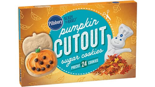 Pre Cut Christmas Cookies
 Pillsbury™ Shape™ Pumpkin Cutout Sugar Cookies Pillsbury