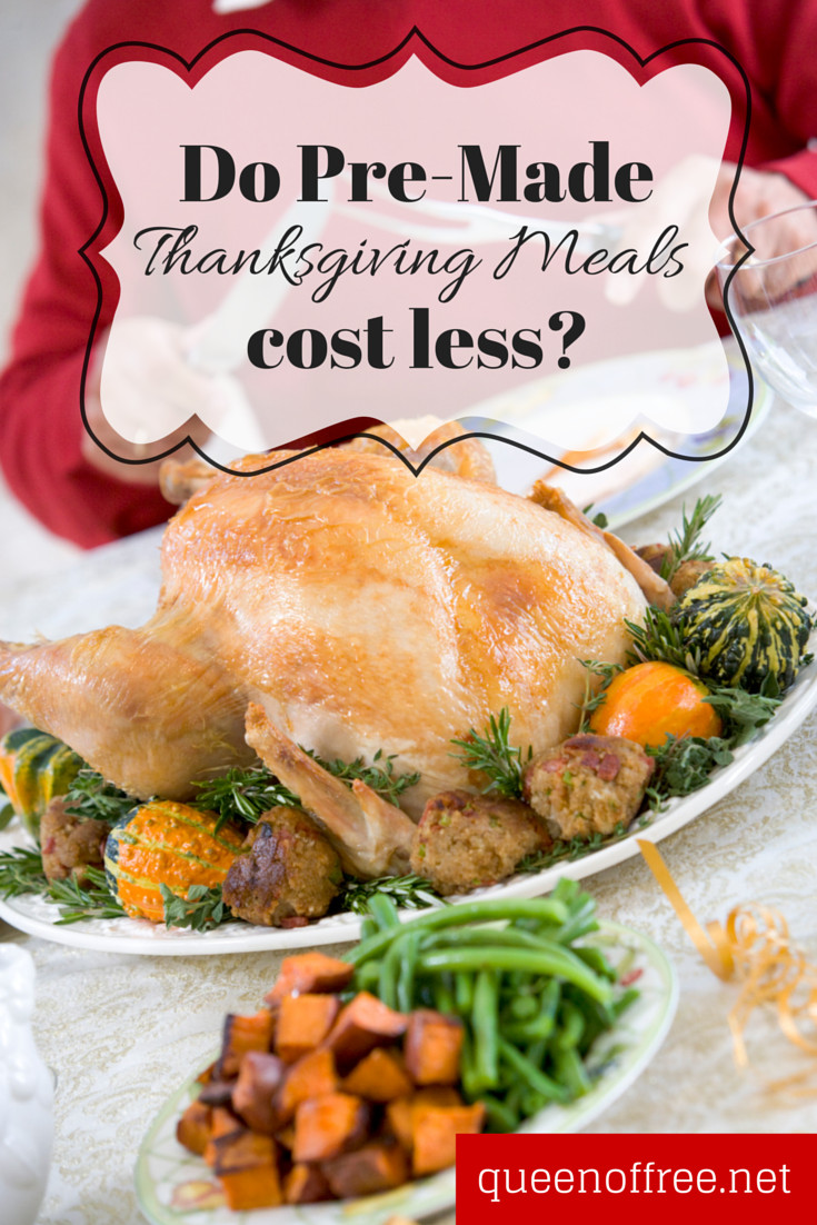 Pre Made Thanksgiving Dinner
 Could Thanksgiving Meals to Go Be Cheaper