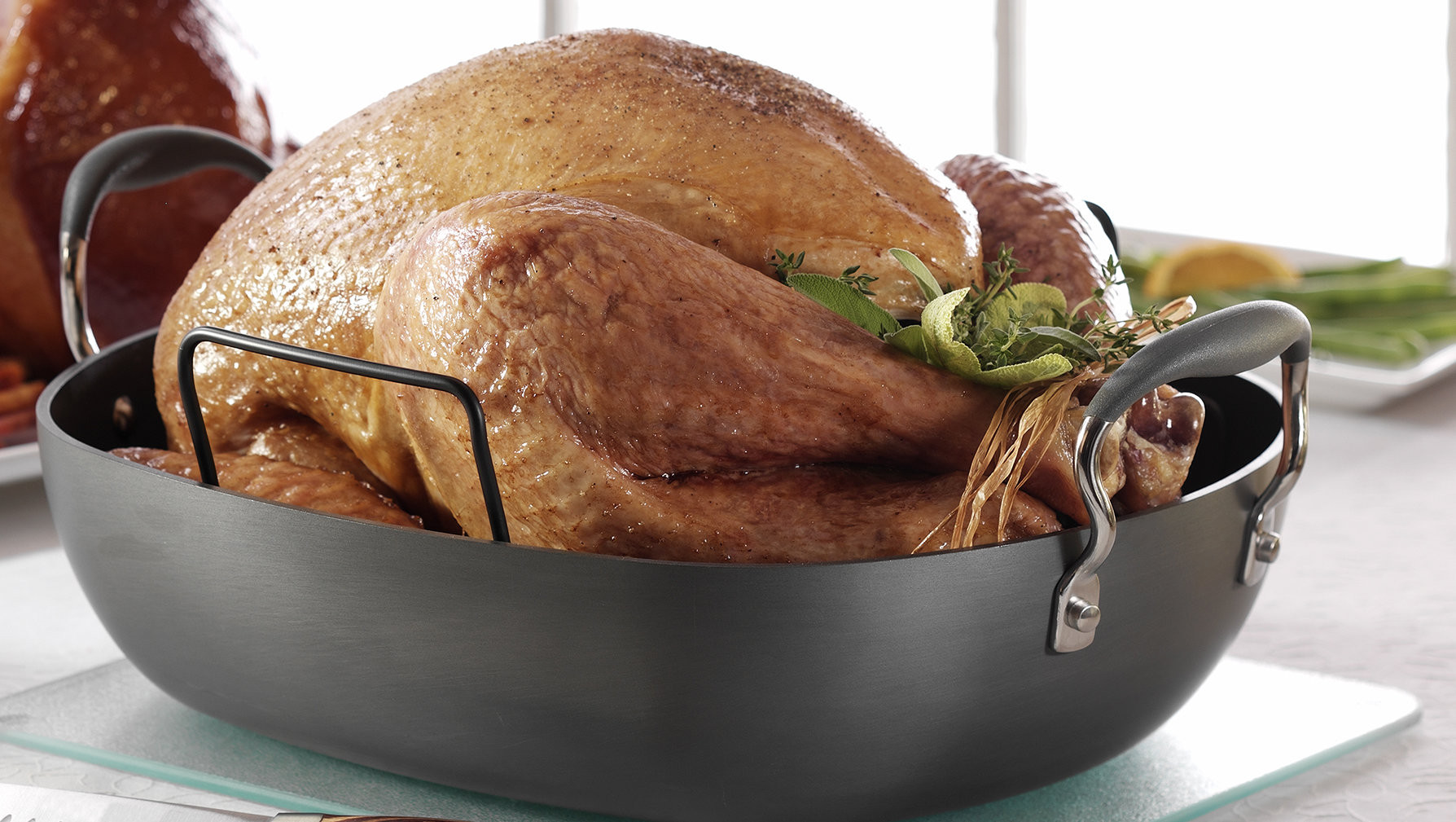 Prepare Thanksgiving Turkey
 How to Tuck Turkey Wings and Prepare a Turkey for Roasting