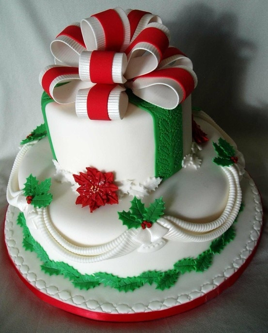 Pretty Christmas Cakes
 25 Perfect Cakes for this Holiday Season Page 4 of 25