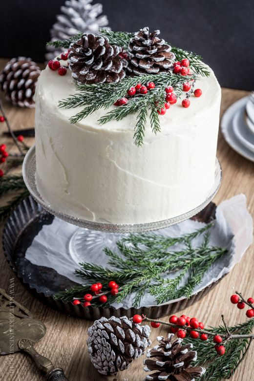 Pretty Christmas Cakes
 Best 25 Christmas cakes ideas on Pinterest